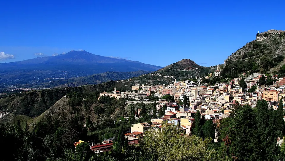 Ansicht von Taormina