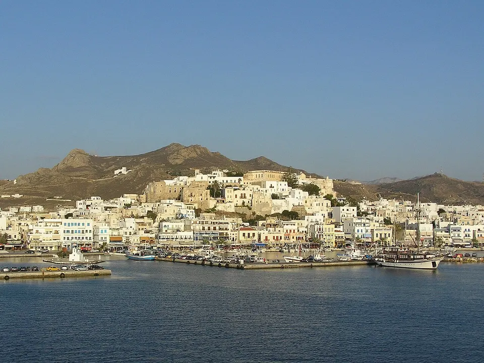 Ansicht von Naxos