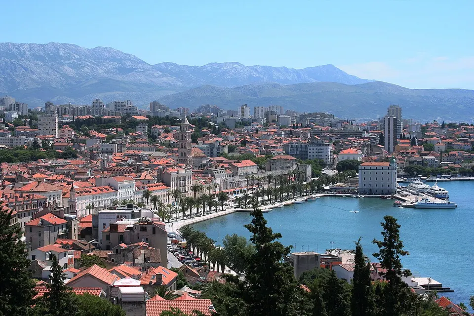 Split: View from the hill Marjan