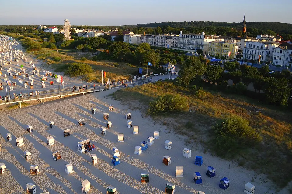 Usedom: KAP (Kite Aerial Photography)
