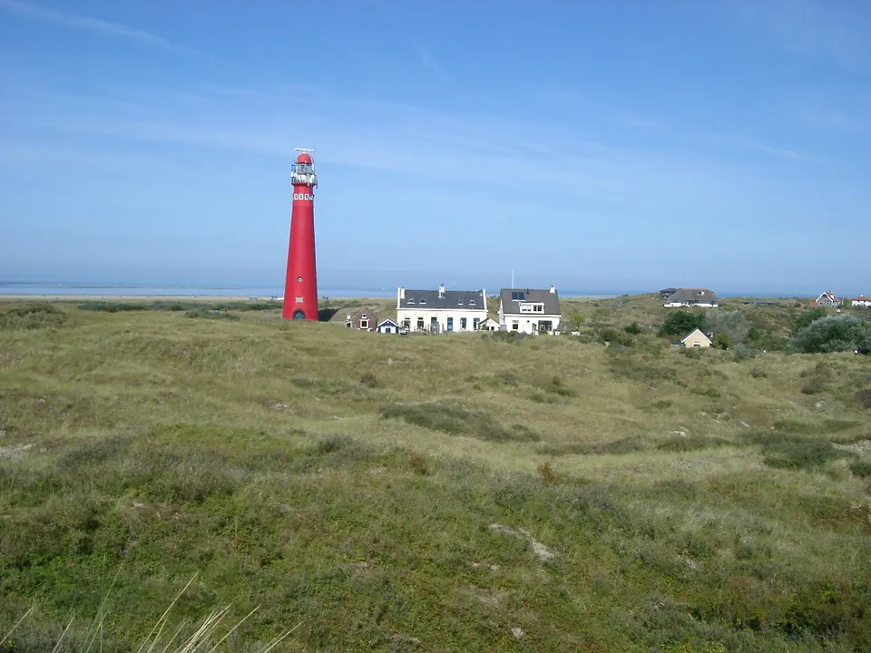 Watteninseln: Lighthouse on Schiermonnikoog